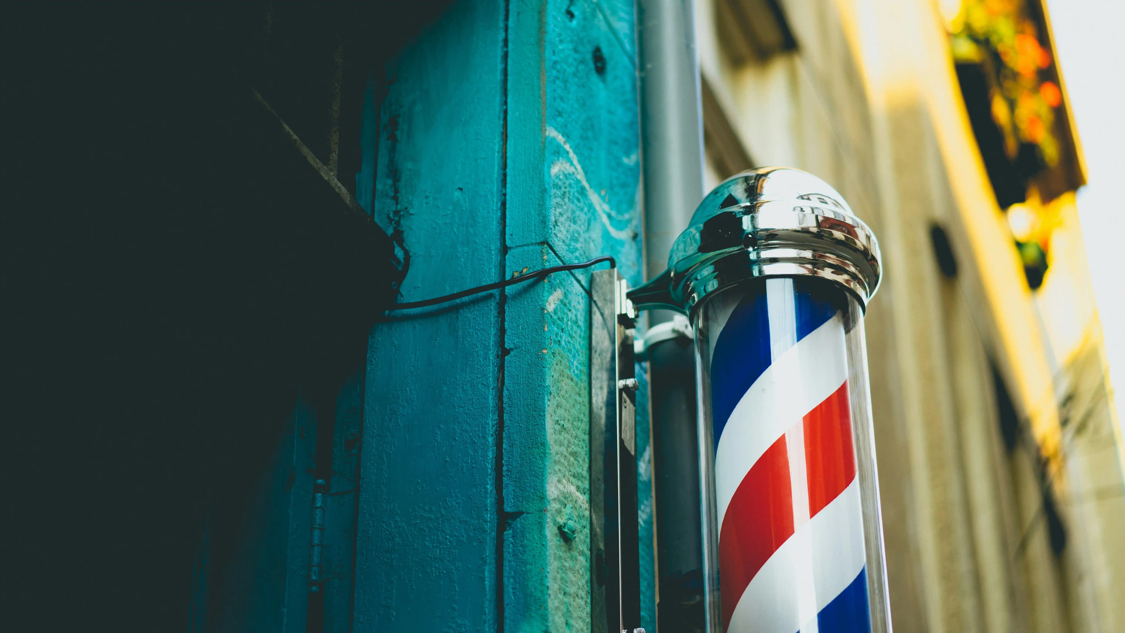 Barber cutting hair